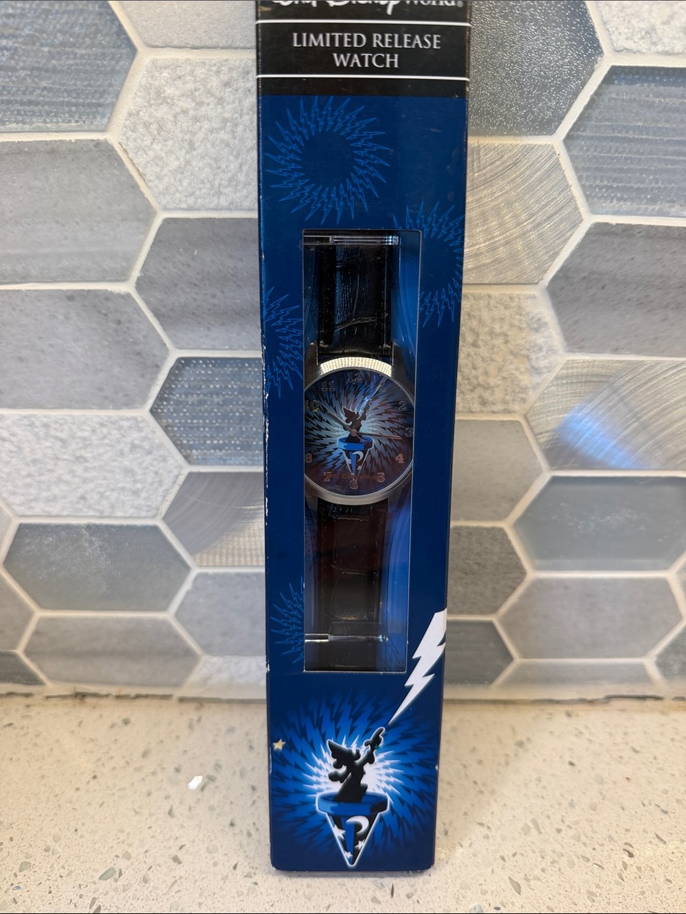 Disney Men’s Blue and Black Sorcerer Mickey Limited Release Watch